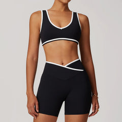 Cross High-Top Sports Suit – Women’s Yoga & Fitness Wear
