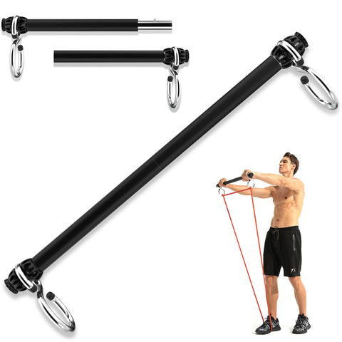 Portable Resistance Band Bar – Full Body Workout Kit (25.5")