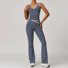 Cross High-Top Sports Suit – Women’s Yoga & Fitness Wear