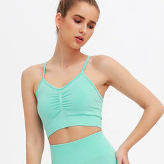 2020 Cross-Border Yoga Set – Crop Top & Bra