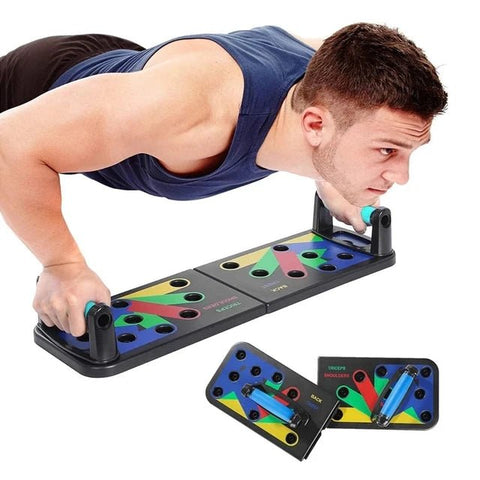 9-in-1 Push-Up Rack Board – Fitness Push-Up Stand