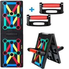 9-in-1 Push-Up Rack Board – Fitness Push-Up Stand
