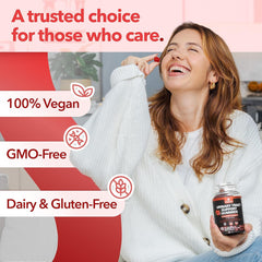 Cranberry + D-Mannose Gummies (1500mg) – Urinary Tract Support