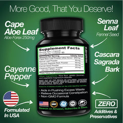 Cape Aloe Colon Cleanse – Gentle Detox (90 Caps)