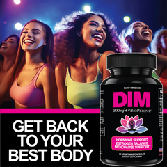 DIM 300mg – Hormone & Estrogen Balance for Women