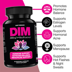 DIM 300mg – Hormone & Estrogen Balance for Women