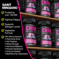 DIM 300mg – Hormone & Estrogen Balance for Women