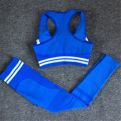 Seamless Yoga Set – High Waist Legging & Sports Bra