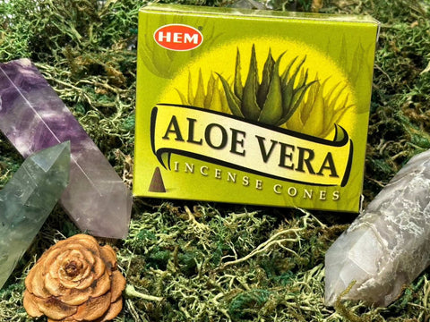 Aloe Vera Incense Cones