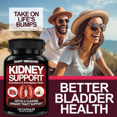 Kidney Support Cleanse & Detox – Cranberry + Astragalus (120 Caps)