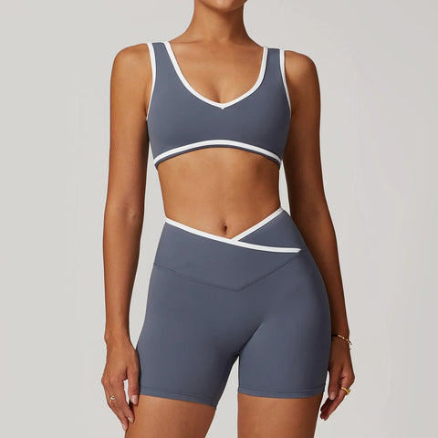 Cross High-Top Sports Suit – Women’s Yoga & Fitness Wear