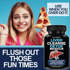 Liver Cleanse & Detox – Milk Thistle (21-Day Program)
