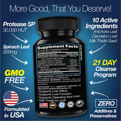 Liver Cleanse & Detox – Milk Thistle (21-Day Program)
