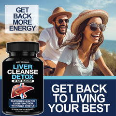 Liver Cleanse & Detox – Milk Thistle (21-Day Program)