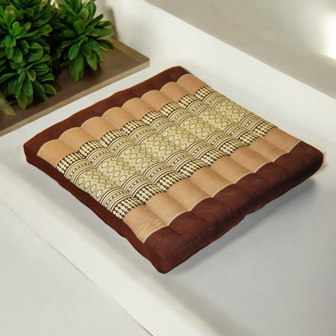 Kapok-Filled Meditation Cushion – 20"x20"x2"