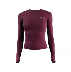 Long Sleeve Yoga Top – Women’s Fitness & Running Shirt