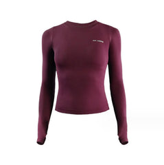 Long Sleeve Yoga Top – Women’s Fitness & Running Shirt