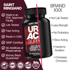 Uric Acid Support – Kidney & Gallbladder Formula (120 Caps)