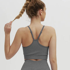 2020 Cross-Border Yoga Set – Crop Top & Bra