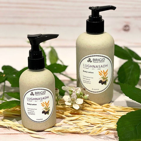 Lughnasadh Natural Body Lotion – Blackberry, Oats & Honey
