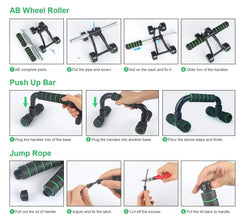 Deluxe Home Workout Kit – 10-in-1 Set