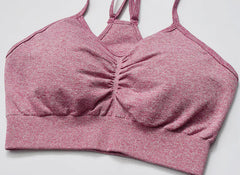 2020 Cross-Border Yoga Set – Crop Top & Bra