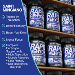 Rapid Rehydr8 Electrolytes – Muscle Support (100 Caps)