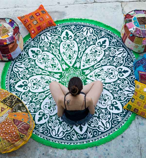 Maya Meditation Tapestry Mat