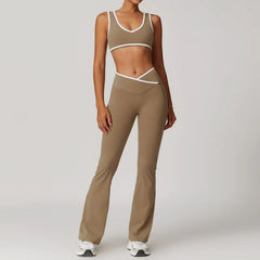 Cross High-Top Sports Suit – Women’s Yoga & Fitness Wear
