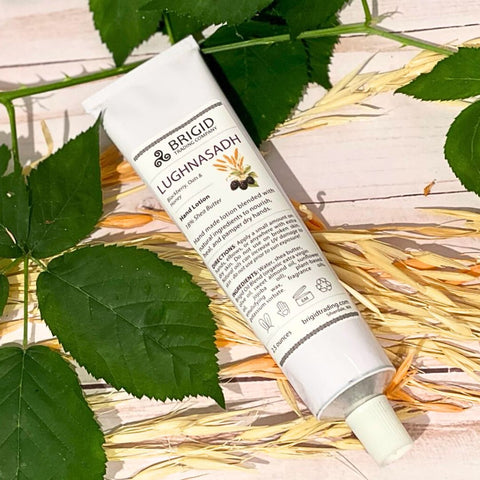 Lughnasadh Natural Hand Lotion – Blackberries, Oats & Honey