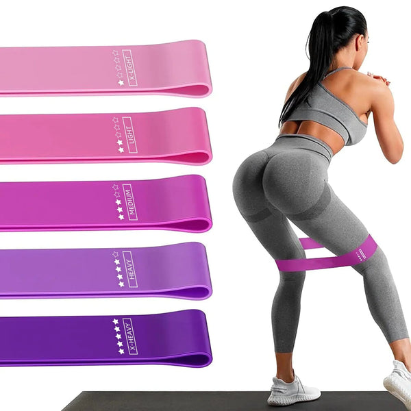 Resistance Loop Bands – 5-Pack Home & Therapy Set