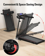 Foldable Treadmill – Fitness Walking Machine
