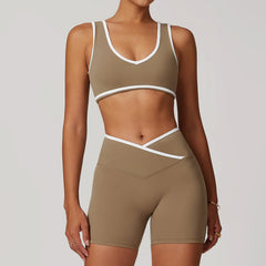 Cross High-Top Sports Suit – Women’s Yoga & Fitness Wear