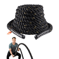 Premium Battle Rope – 1.5"x30ft Home Gym
