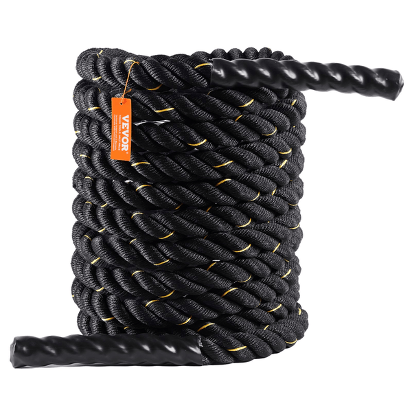 Premium Battle Rope – 1.5"x30ft Home Gym