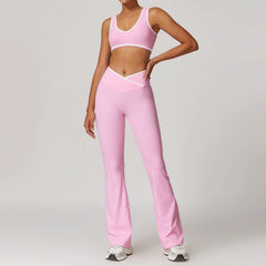 Cross High-Top Sports Suit – Women’s Yoga & Fitness Wear